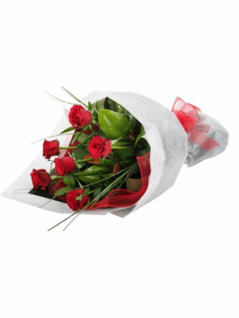 Half Dozen Premium Roses Red or Mixed Colors
