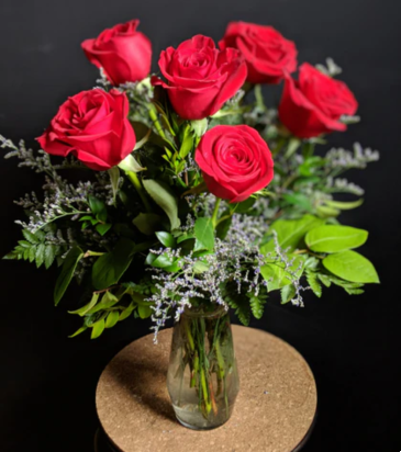 Half Dozen Red Roses in Port Royal, SC | LAURA'S FLORIST