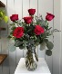 Half Dozen Red Roses 