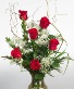 Half Dozen Red Roses Fresh Mix