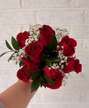 Half Dozen Red Roses prom 