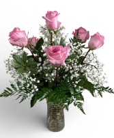 Half Dozen Roses Choose your rose color