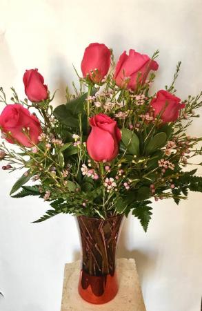 Half Dozen Roses Valentines