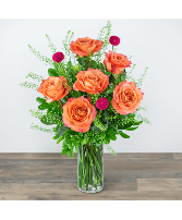 Half Dozen Wild and Free Spirit Roses 