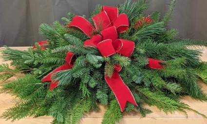 half size Christmas Blanket