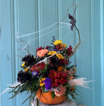 HALLO-SCREAM FALL ARRANGEMENT in Hampstead, NC | Surf City Florist