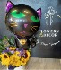 Halloween 3 Floral Arrangement + Balloon
