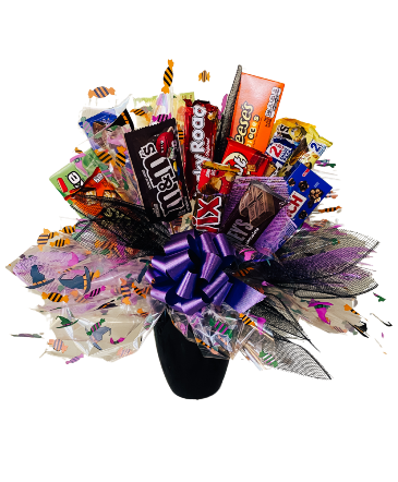 Halloween Candy Arrangement Arrangement in Sonora, CA | SONORA FLORIST AND GIFTS