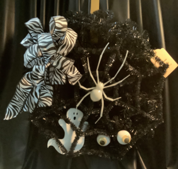 Halloween Deco Wreath WF-H002 Halloween Deco Mesh Wreath