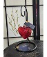 Hand-Blown Heart with Stand 