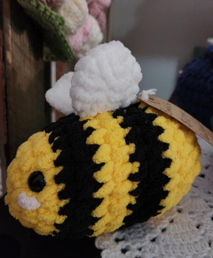 Hand Crochet Bumble Bee gift