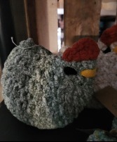 Hand Crochet Chunky Chicken Gift