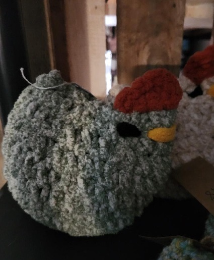 Hand Crochet Chunky Chicken Gift