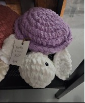 Hand Crochet Chunky Turtle Gift