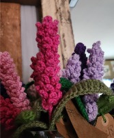 Hand Crochet Chunky Yarn Lavender Gift