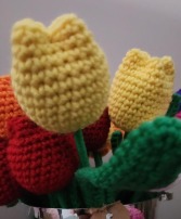 Hand Crochet Tulip Gift