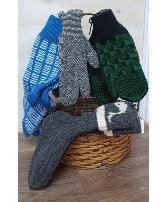 Hand knitted Mitts and socks  