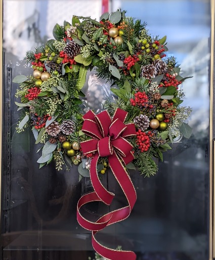Fresh Christmas Wreath *Limited Handmade Product*