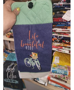 hand Sewn kitchen Towels gift