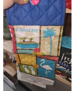hand Sewn kitchen Towels gift