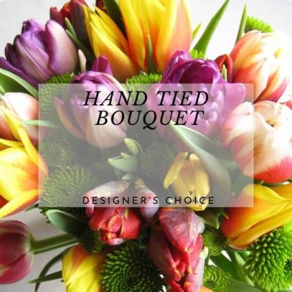 Hand Tied Bouquet  Designers Choice 