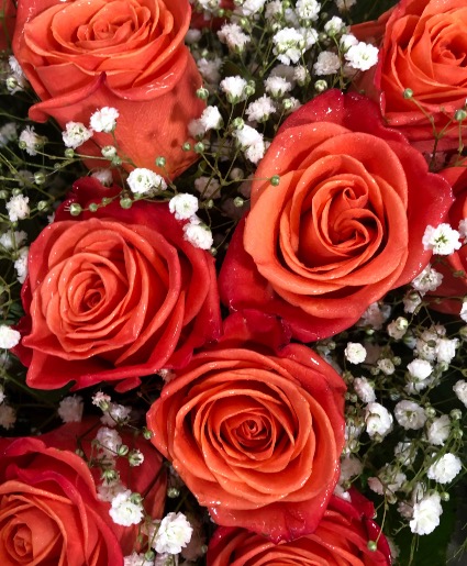 Hand tied bouquet of roses Bouquet