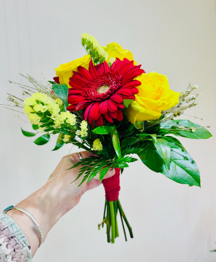 Hand-Tied Prom Bouquet