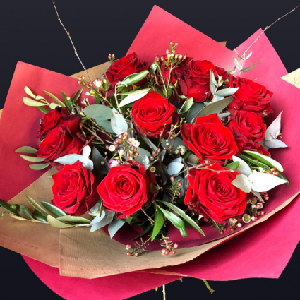 HAND TIED ROSES ROSES