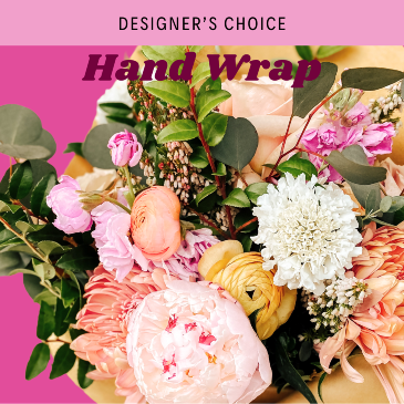 Hand Wrap Deisgner's Choice Premium Hand Wrap in Sonora, CA | SONORA FLORIST AND GIFTS
