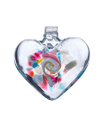 Handblown Glass Heart