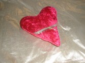 handcrafted sachet red 