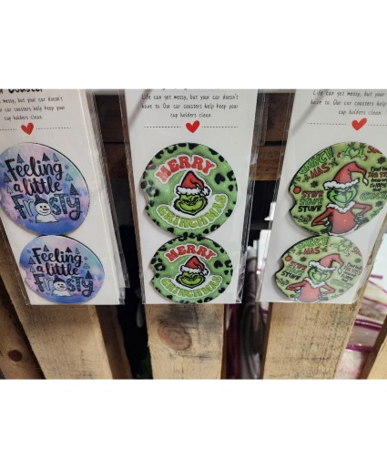 Handmade car Coasters gifts