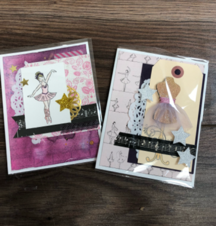 Handmade cards  For your special dancer