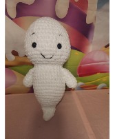 Handmade Chunky Yarn Casper Ghost gift