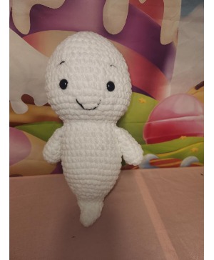 Handmade Chunky Yarn Casper Ghost gift