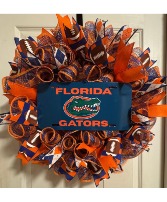 Handmade Deco Mesh Wreath 