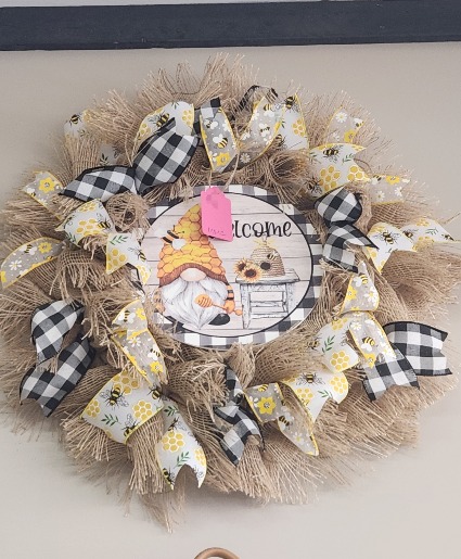 Handmade Mesh Wreath Gift