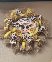 Handmade Mesh Wreath Gift