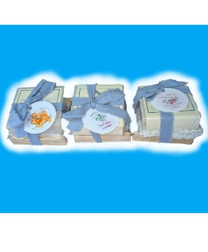 Local artisan made Goats Milk Bar Soap gift set in 3 fabulous scents ORDER ON ADD ON MENU - $50MIN FOR DELIVERY
