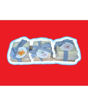 Local artisan made Goats Milk Bar Soap gift in 3 fabulous scents ORDER ON ADD ON MENU - $50MIN FOR DELIVERY