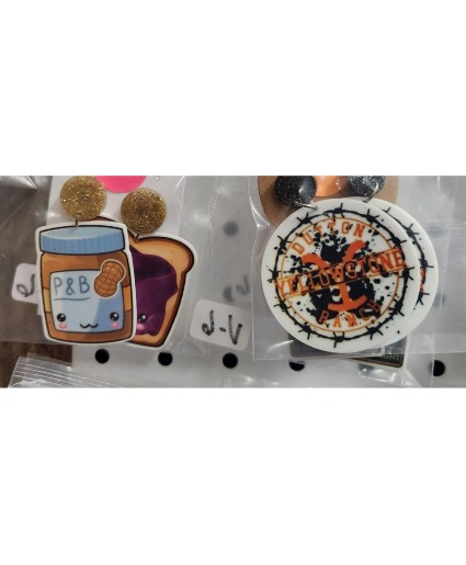 Handmade Sublimation Earrings gift