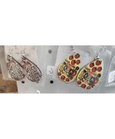 Handmade Sublimation Earrings gift