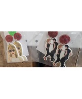 Handmade Sublimation Earrings gift