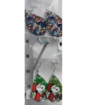 Handmade Sublimation Earrings gift