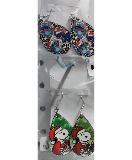 Handmade Sublimation Earrings gift