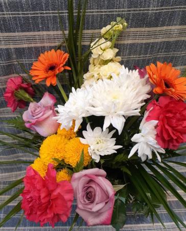 Handtied Bouquet with/without vase