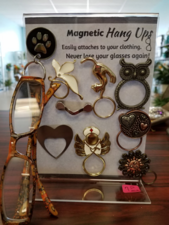 Hang Ups eyeglass holder