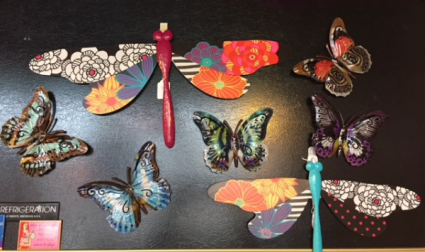 Hanging Butterflies & Dragonflies