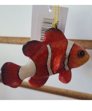 Hanging Clown Fish Ornament  Clown Fish Ornament