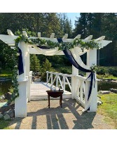 Hanging Garland Arbor Florals